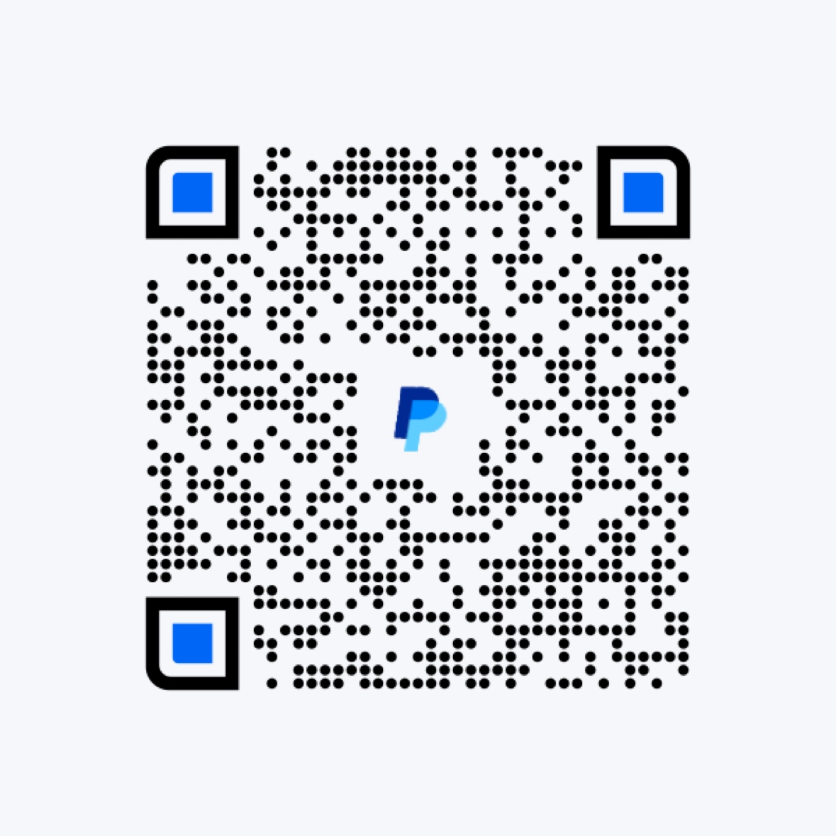 PayPal donation QR code